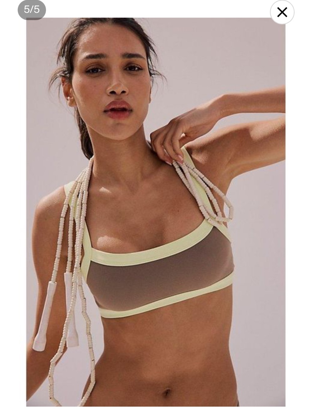 Free People Movement Sports Bra NWT Size Medium Retail $68 - Picture 2 of 8